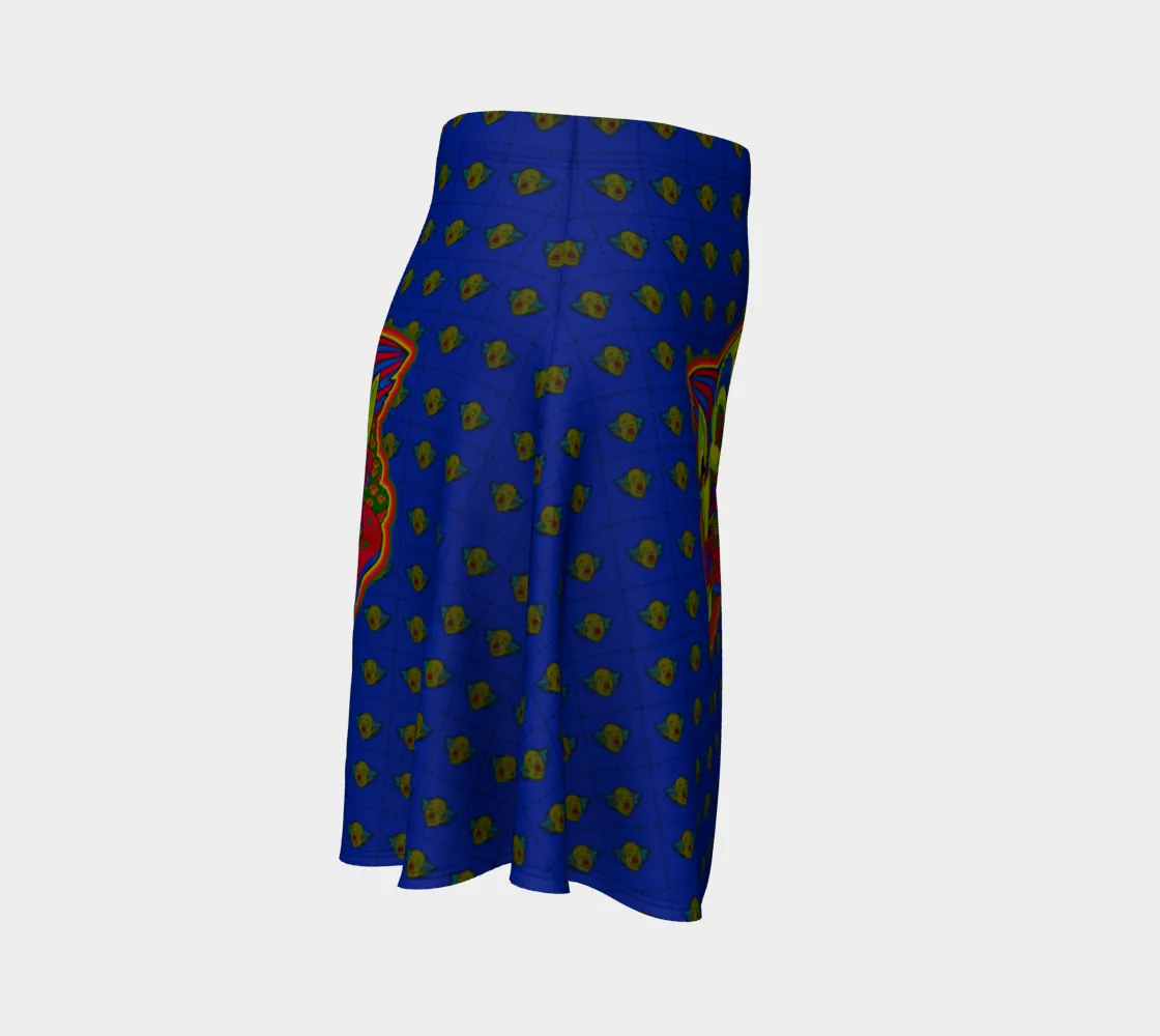 BICYCLE DAZE | FLARE SKIRT | SALVIADROID