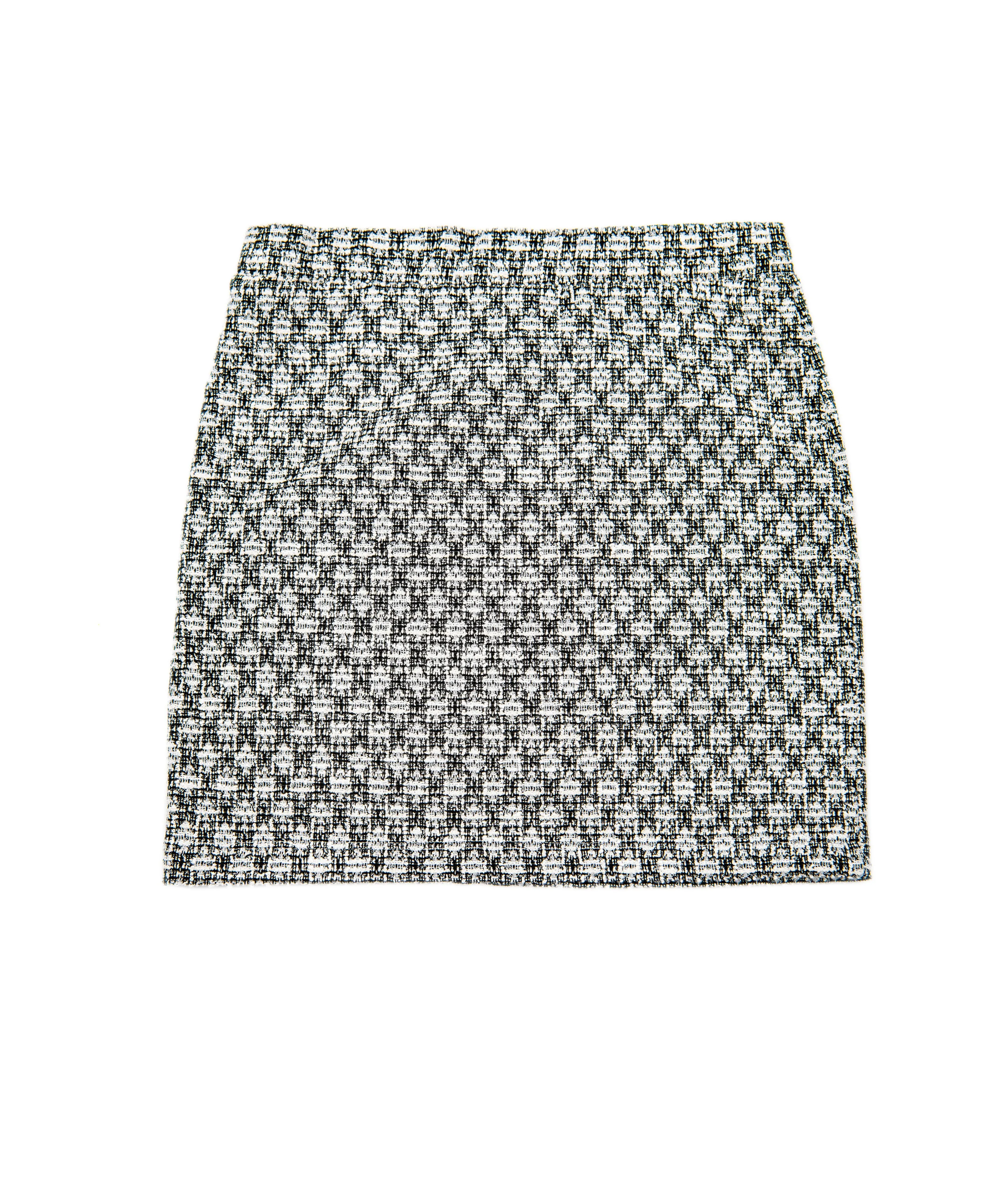 By Debra Girls Black/White Boucle Straight Skirt