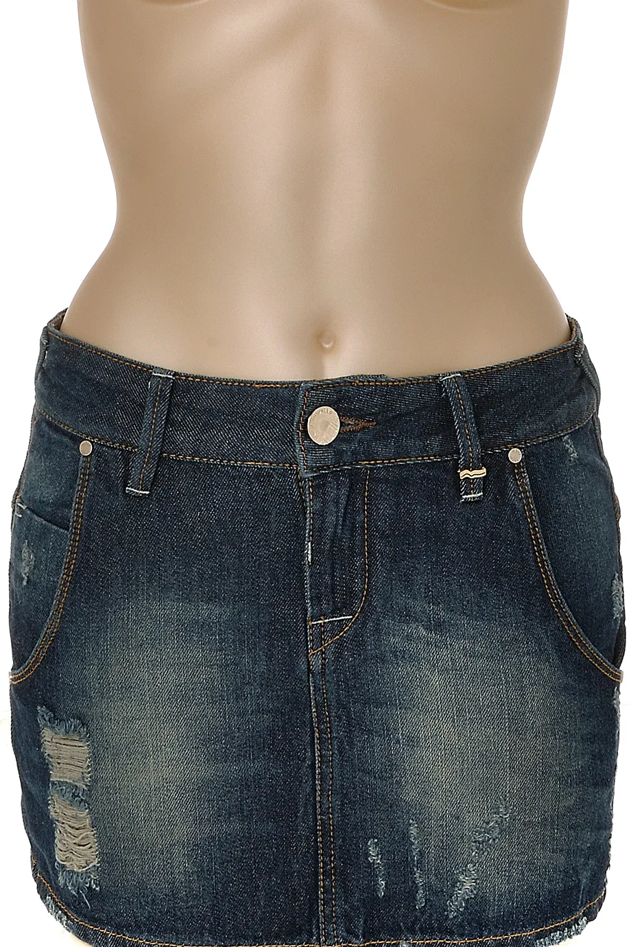 CARLOS MIELE DENIM Mini Skirt