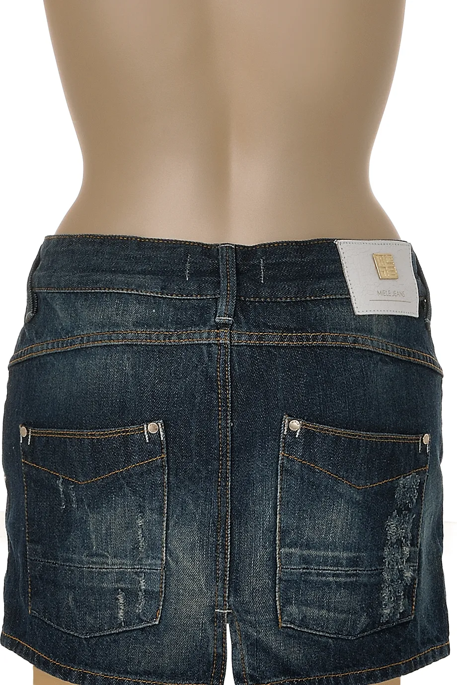 CARLOS MIELE DENIM Mini Skirt