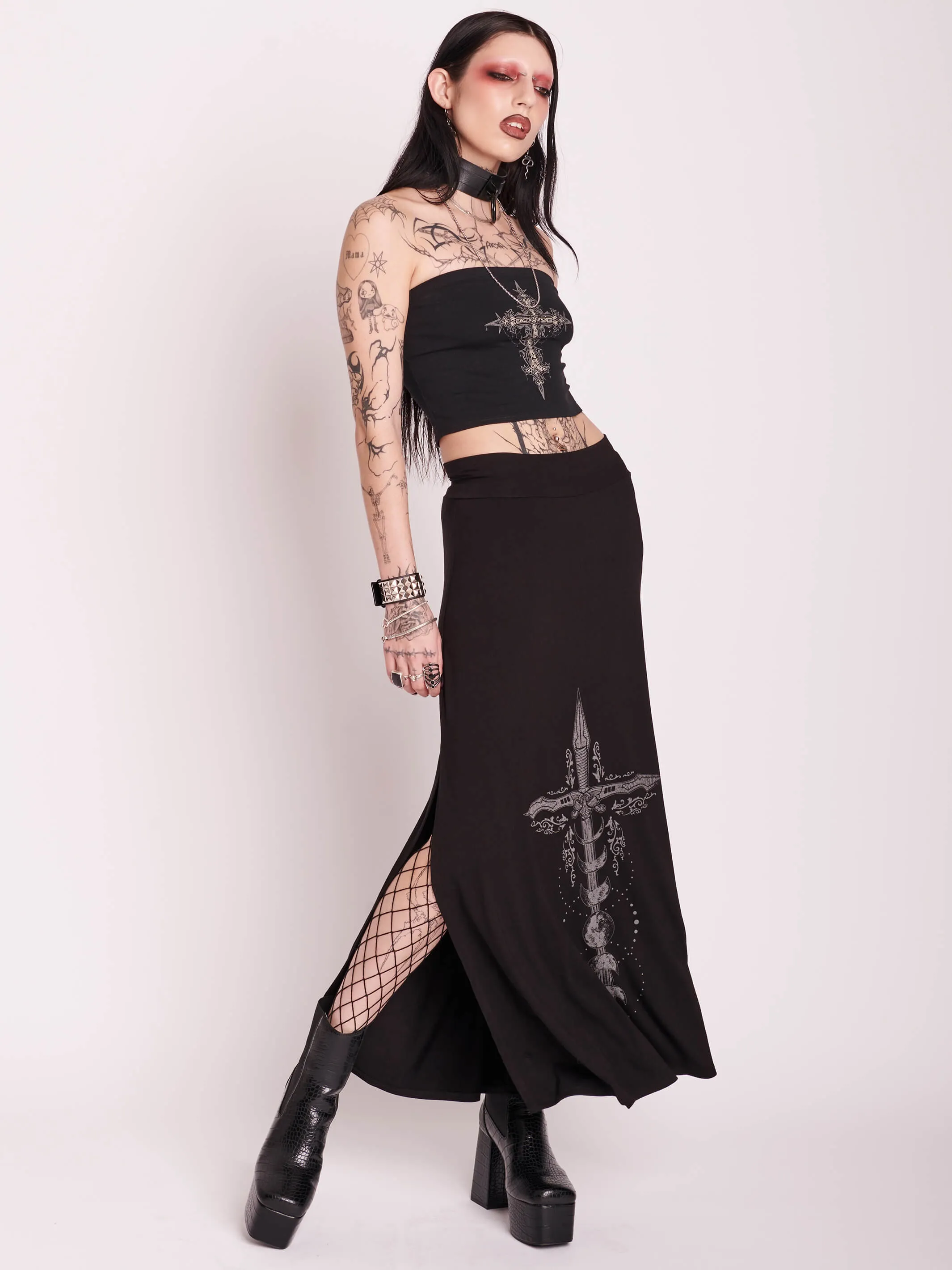 Crucifix Skirt