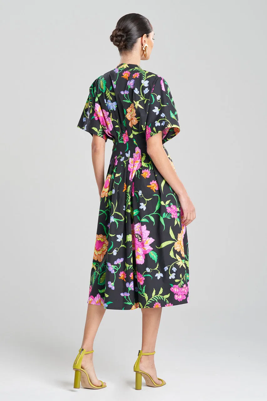 Junko Cotton Poplin Mandarin Dress