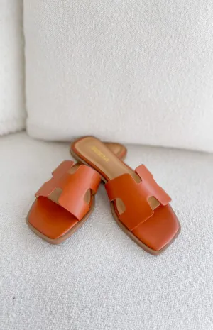 Natalie Tan Slip On Sandals