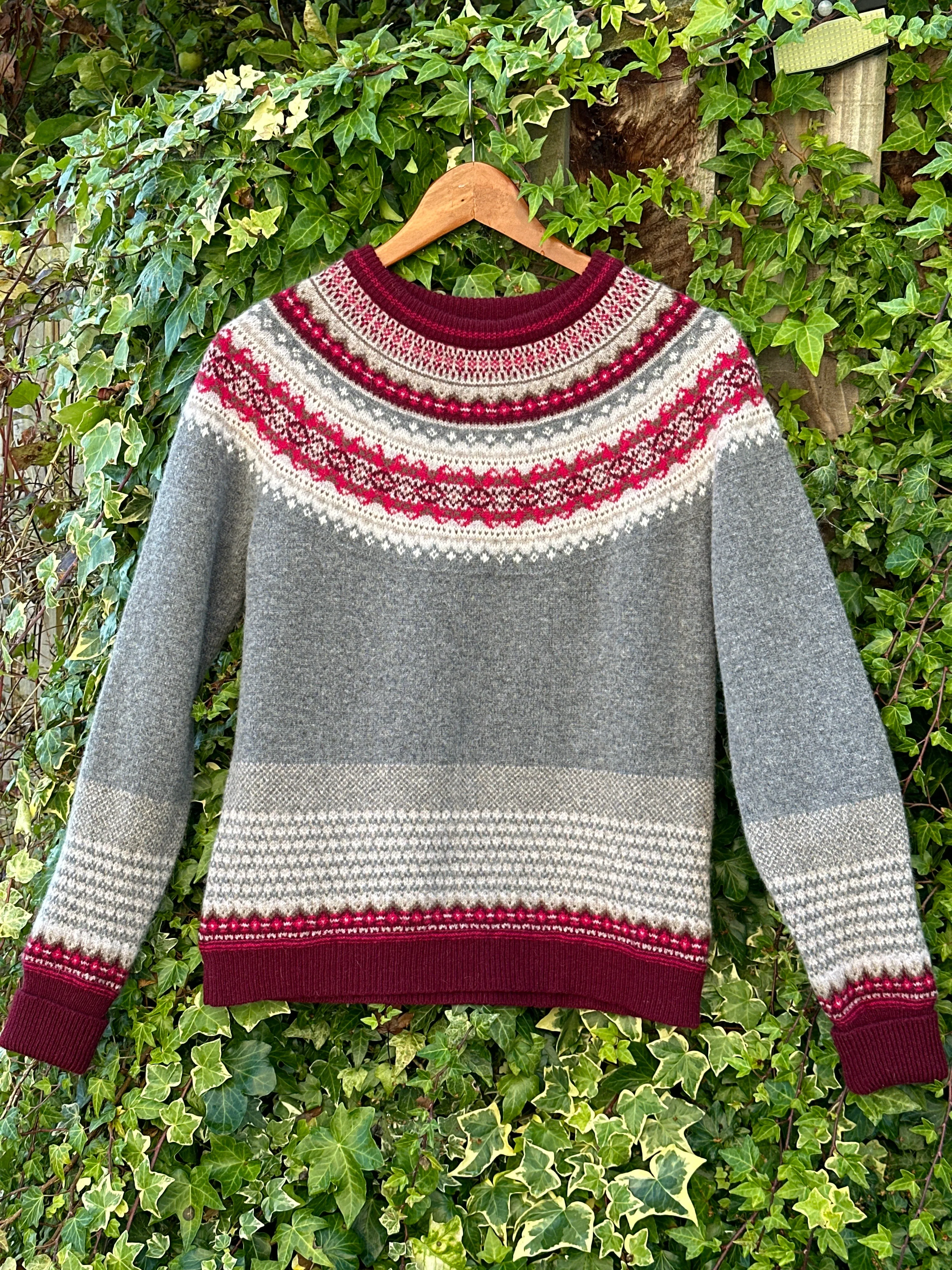 NEW Eribe Alpine Sweater P3974 Greyberry