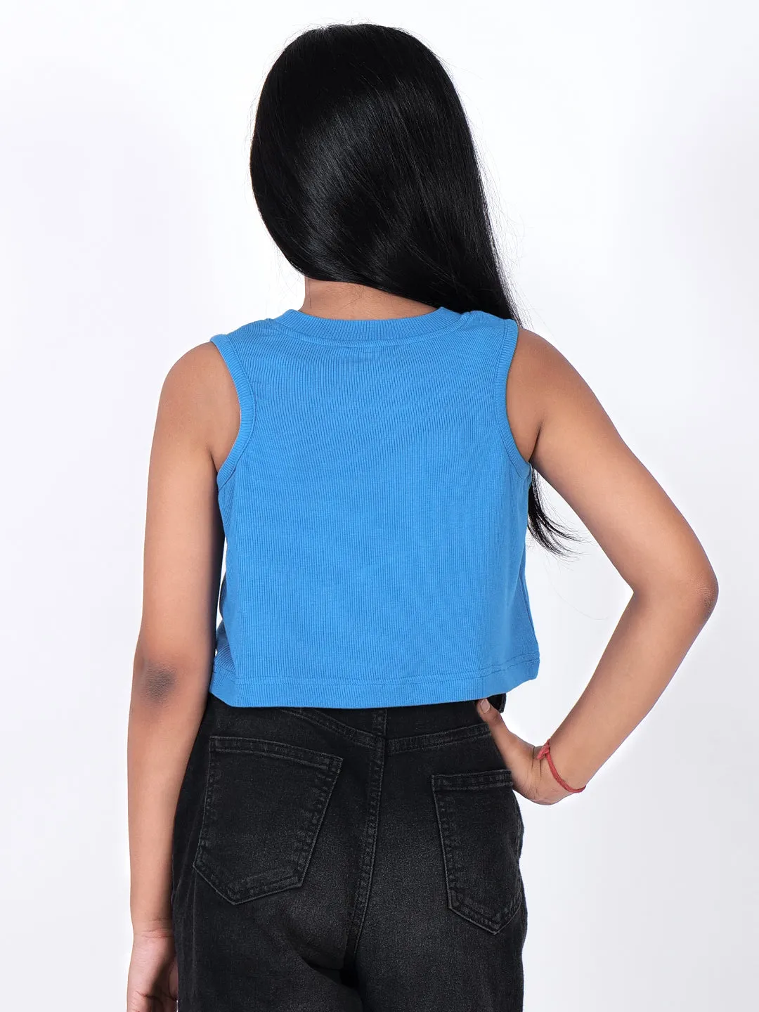 Round Neck Crop Top