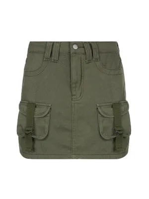 Sedona Cargo Mini Skirt