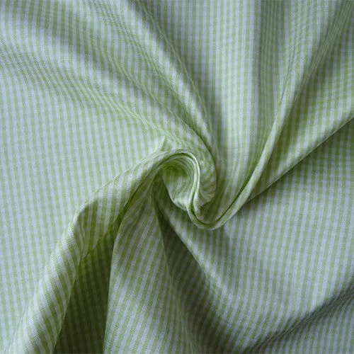 Silk Poonah Gingham - Lime