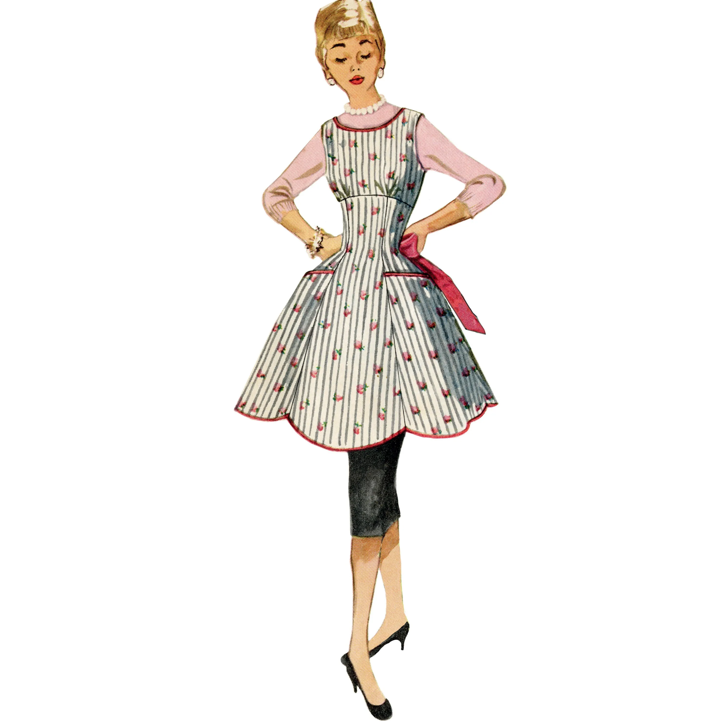 Simplicity Pattern 9311 Misses' Vintage Aprons