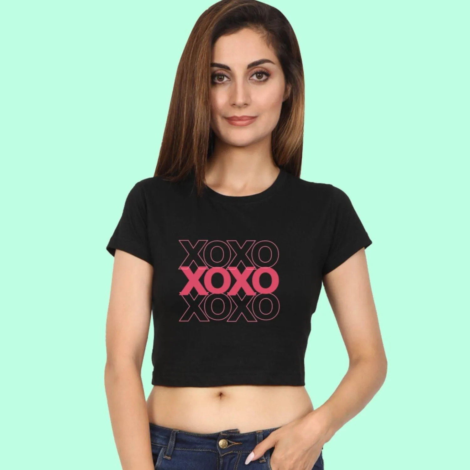 XOXO - Women's Crop Top